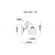 Бра MyFar Nicole MR1660-1W