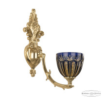 Бра Bohemia Ivele Crystal Verona 7211B15/1/210 G P1 U Amber-Blue/H-1I
