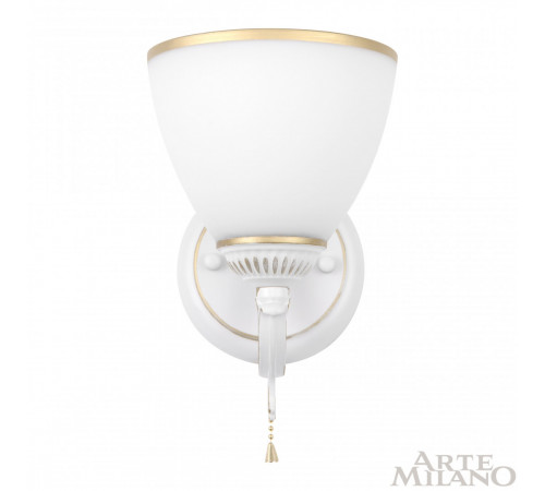 Бра Arte Milano 342837/1W WT+G Бра Arte Milano 342837/1W WT+G