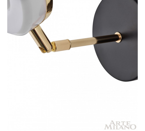 Бра Arte Milano 271399/1B BK/GD Бра Arte Milano 271399/1B BK/GD