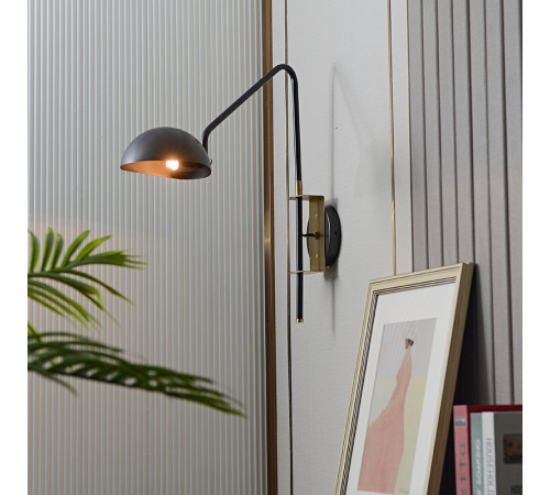 Бра DeLight Collection Wall lamp MT9049-1WB black/bronze