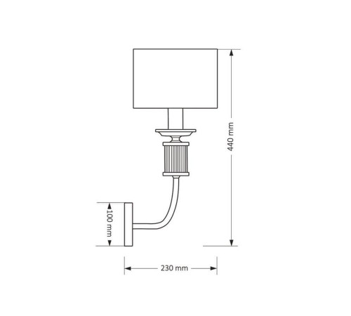 Бра Kutek Mood Bolt BOL-K-1 (N) Бра Kutek Mood Bolt BOL-K-1 (N)