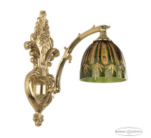 Бра Bohemia Ivele Crystal Verona 7211B15/1/210 G P1 D Amber-Green/H-1I