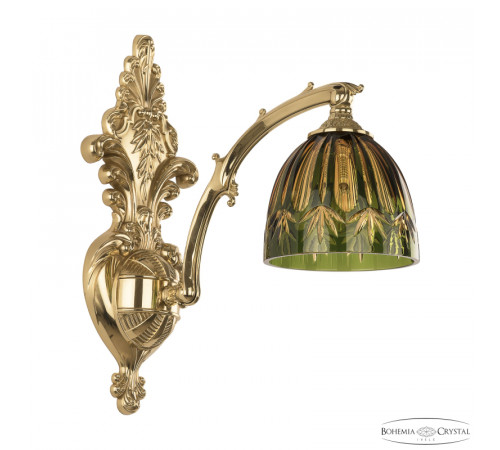 Бра Bohemia Ivele Crystal Verona 7211B15/1/210 G P1 D Amber-Green/H-1I Бра Bohemia Ivele Crystal Verona 7211B15/1/210 G P1 D Amber-Green/H-1I