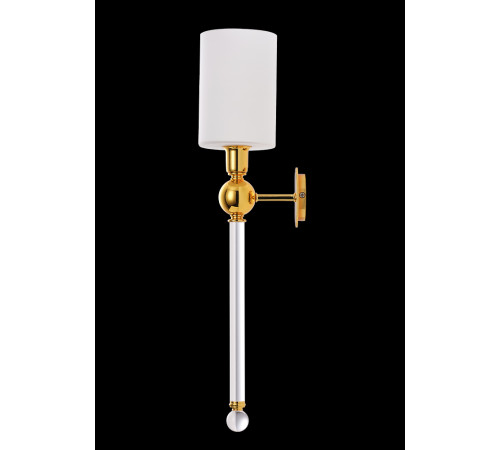 Бра Crystal Lux MIRABELLA AP1 GOLD/WHITE Бра Crystal Lux MIRABELLA AP1 GOLD/WHITE