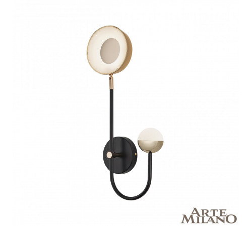 Бра Arte Milano Ferrara 273299/1+1 BK/GD Бра Arte Milano Ferrara 273299/1+1 BK/GD