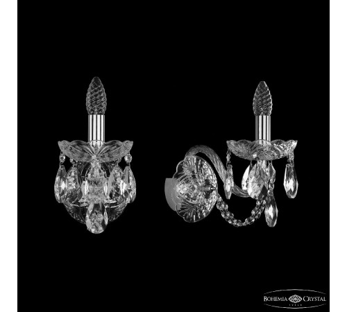 Бра Bohemia Ivele Crystal 1402B/1/160/XL Ni