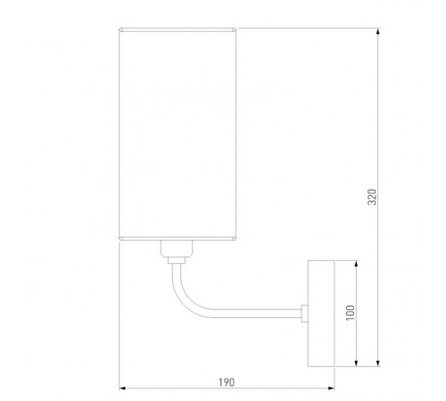 Бра Eurosvet Purezza 60128/1 хром