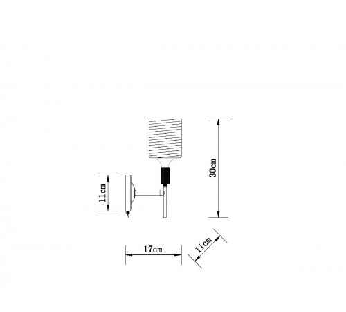 Бра Arte Lamp Maria A4536AP-1AB Бра Arte Lamp Maria A4536AP-1AB
