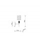 Бра Arte Lamp Maria A4536AP-1AB