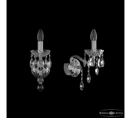 Бра Bohemia Ivele Crystal 1415B/1/141 Ni Бра Bohemia Ivele Crystal 1415B/1/141 Ni