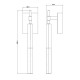 Бра DeLight Collection Vita MB7747-1A br.brass