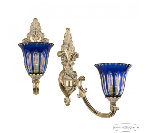Бра Bohemia Ivele Crystal Verona 7209B14/1/175 GW P2 U Clear-Blue/H-1H