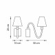 Бра Lightstar Bianco 760616