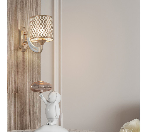 Бра Arte Milano Florentia-3387 303387/1W Wh/Gd Бра Arte Milano Florentia-3387 303387/1W Wh/Gd