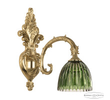 Бра Bohemia Ivele Crystal Florence 7109B15/1/210 G P1 D Clear-Green/H-1K