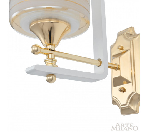 Бра Arte Milano Florentia-6087 306087/1W Wh/Gd Бра Arte Milano Florentia-6087 306087/1W Wh/Gd