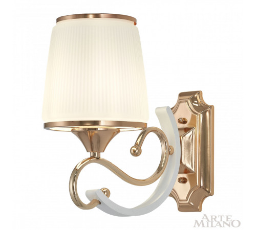 Бра Arte Milano Florentia-3857 303857/1W Wh/Gd