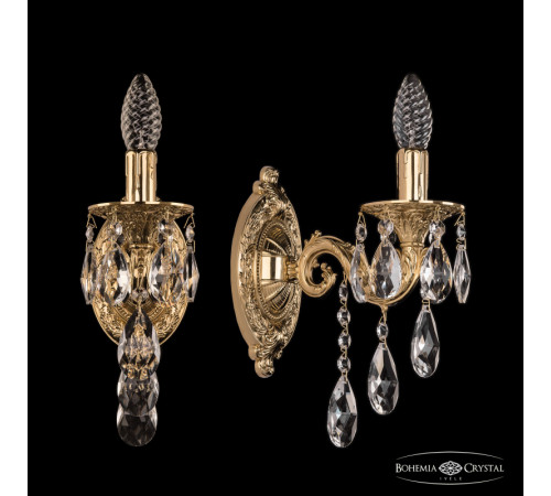 Бра Bohemia Ivele Crystal Florence 7101B11/1/125 B G Бра Bohemia Ivele Crystal Florence 7101B11/1/125 B G