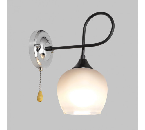 Бра IMEX MD.4243-1-W-BK+CH Бра IMEX MD.4243-1-W-BK+CH