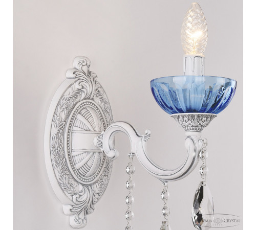 Бра Bohemia Ivele Crystal AL7801B10/1/175 B WMN P Aquamarine/M-1H Бра Bohemia Ivele Crystal AL7801B10/1/175 B WMN P Aquamarine/M-1H