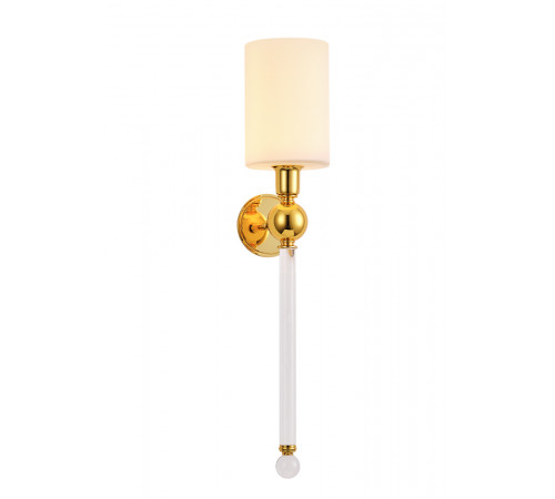 Бра Crystal Lux MIRABELLA AP1 GOLD/WHITE Бра Crystal Lux MIRABELLA AP1 GOLD/WHITE