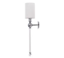 Бра Crystal Lux MIRABELLA AP1 CHROME/WHITE