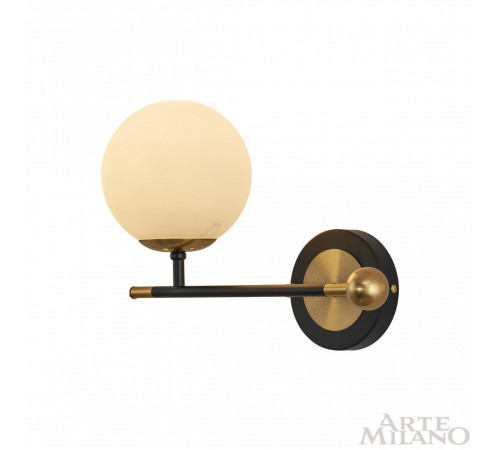 Бра Arte Milano Neapolis 272808/1B BK/GD Бра Arte Milano Neapolis 272808/1B BK/GD