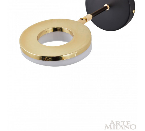 Бра Arte Milano 271399/1B BK/GD Бра Arte Milano 271399/1B BK/GD