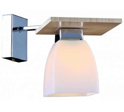 Бра Natali Kovaltseva Trento TRENTO 11401/1W CHROME, WHITE OAK Бра Natali Kovaltseva Trento TRENTO 11401/1W CHROME, WHITE OAK