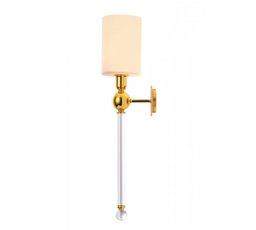 Бра Crystal Lux MIRABELLA AP1 GOLD/WHITE Бра Crystal Lux MIRABELLA AP1 GOLD/WHITE