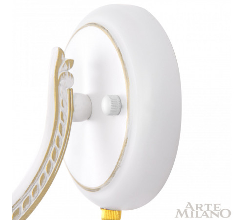 Бра Arte Milano 342837/1W WT+G Бра Arte Milano 342837/1W WT+G