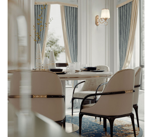 Бра Arte Milano Florentia-3857 303857/1W Wh/Gd