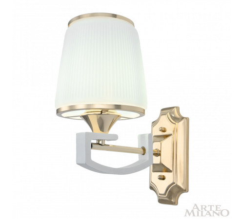 Бра Arte Milano Florentia-2457 302457/1W Wh/Gd Бра Arte Milano Florentia-2457 302457/1W Wh/Gd
