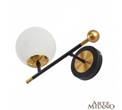 Бра Arte Milano Neapolis 272808/1B BK/GD Бра Arte Milano Neapolis 272808/1B BK/GD