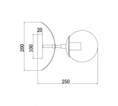 Бра Vele Luce Intenso VL1413W01 Бра Vele Luce Intenso VL1413W01