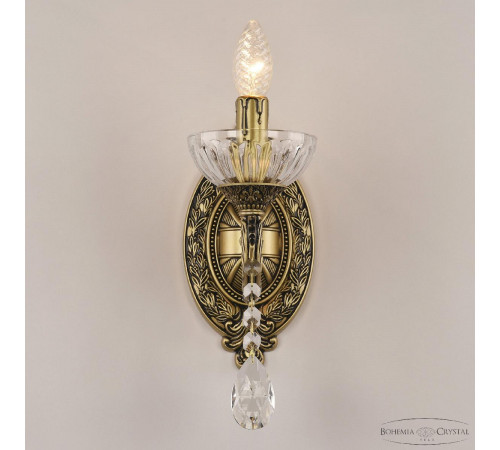 Бра Bohemia Ivele Crystal AL7901B10/1/175 A AGB P Clear/M-1H Бра Bohemia Ivele Crystal AL7901B10/1/175 A AGB P Clear/M-1H
