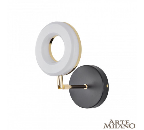 Бра Arte Milano 271399/1B BK/GD Бра Arte Milano 271399/1B BK/GD