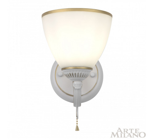 Бра Arte Milano 342837/1W WT+G Бра Arte Milano 342837/1W WT+G