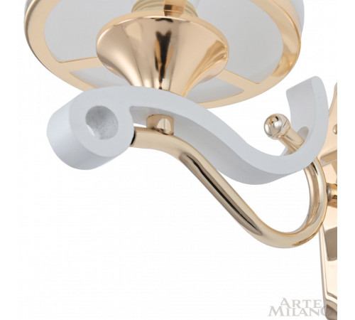Бра Arte Milano Florentia-3987 303987/1W Wh/Gd Бра Arte Milano Florentia-3987 303987/1W Wh/Gd