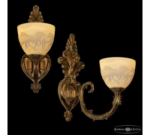 Бра Bohemia Ivele Crystal Florence 7109B15/1/210 G P1 U Horse