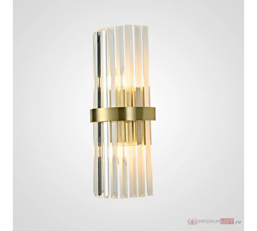 Бра ImperiumLoft Clear Glass Gold metal Wall Lamp 147727-22 Бра ImperiumLoft Clear Glass Gold metal Wall Lamp 147727-22
