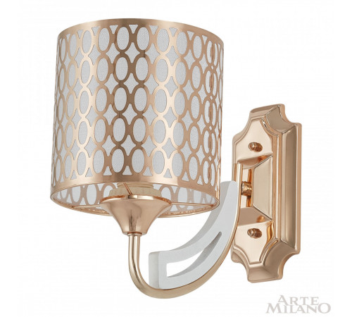 Бра Arte Milano Florentia-3387 303387/1W Wh/Gd Бра Arte Milano Florentia-3387 303387/1W Wh/Gd