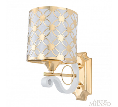 Бра Arte Milano Florentia-3097 303097/1W Wh/Gd Бра Arte Milano Florentia-3097 303097/1W Wh/Gd