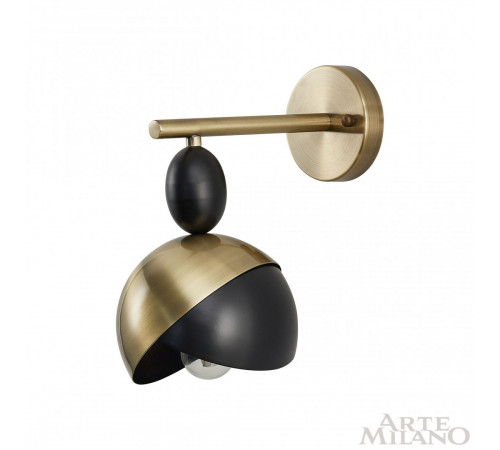 Бра Arte Milano 271307/1B BK/GD Бра Arte Milano 271307/1B BK/GD