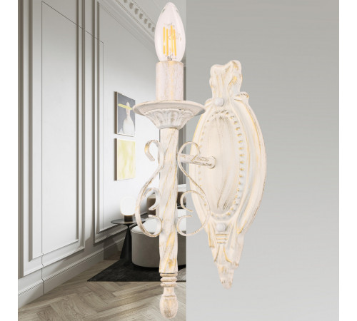 Бра Arte Milano 342620/1W WT+G Бра Arte Milano 342620/1W WT+G