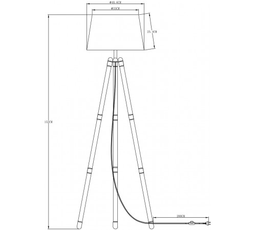 Торшер Arte Lamp Wasat A4023PN-1CC Торшер Arte Lamp Wasat A4023PN-1CC