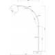 Торшер Arte Lamp Paolo A5822PN-1PB