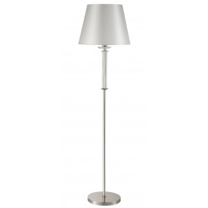 Торшер Crystal Lux Nicolas NICOLAS PT1 NICKEL/WHITE