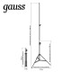 Основание для торшера Gauss RL100